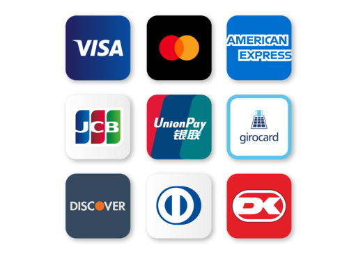 Logos Zahlarten