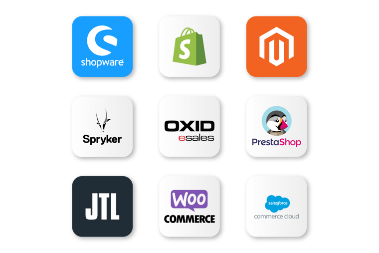 Shopsysteme Logos