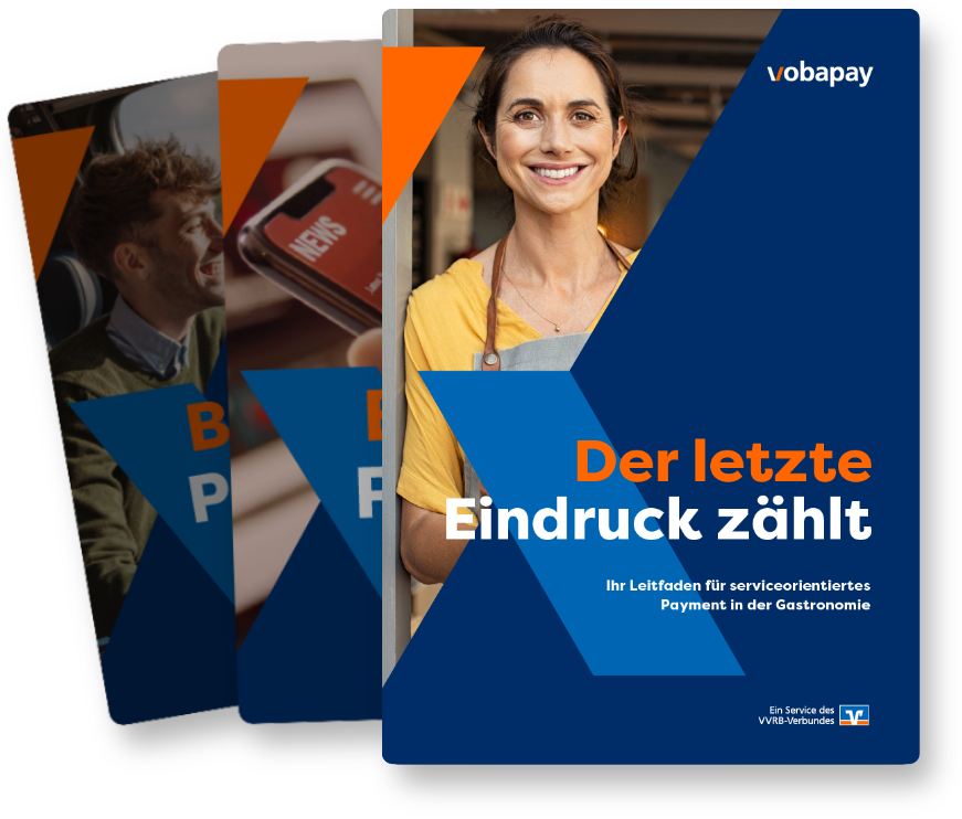 vobapay Whitepaper Titelblatt mit dem Schriftzug "Der letzte Eindruck zählt"